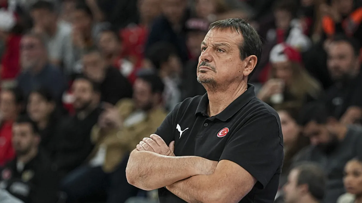 Ergin Ataman: Dünya kupasında bir madalya çabası içerisinde olacağız Ergin Ataman: Dünya kupasında bir madalya çabası içerisinde olacağız