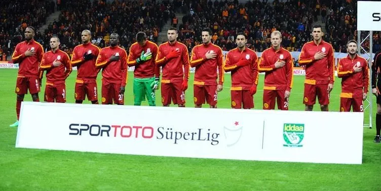 Galatasaray - Bursaspor maçından kareler
