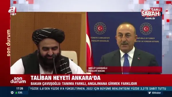 Son dakika: Taliban ile Ankara'da ilk temas... Bakan Çavuşoğlu'ndan önemli açıklamalar | Video