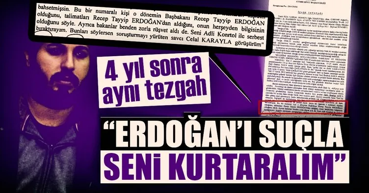 Erdoğan’ı suçla seni kurtaralım