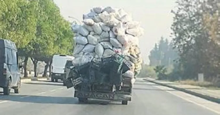 Melih ABİ: Böyle yük taşınır mı?