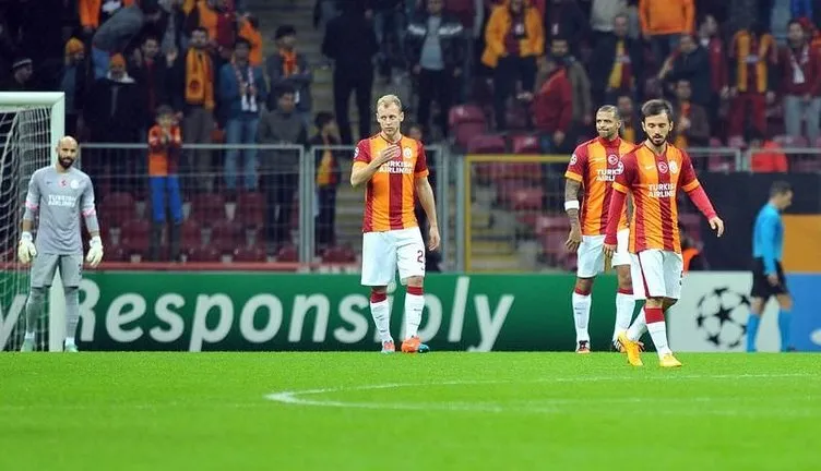 Galatasaray’da tarihi hüsran
