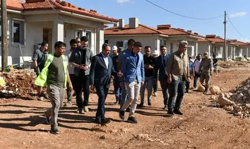 Vali Hasan Şıldak, Halfeti’de deprem konutlarını inceledi