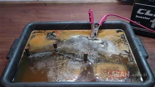 Paslı baltayla bakın ne yaptı?