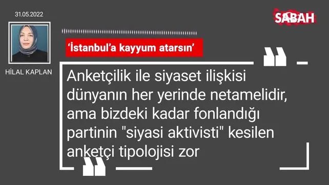 Hilal Kaplan | 'İstanbul'a kayyum atarsın'