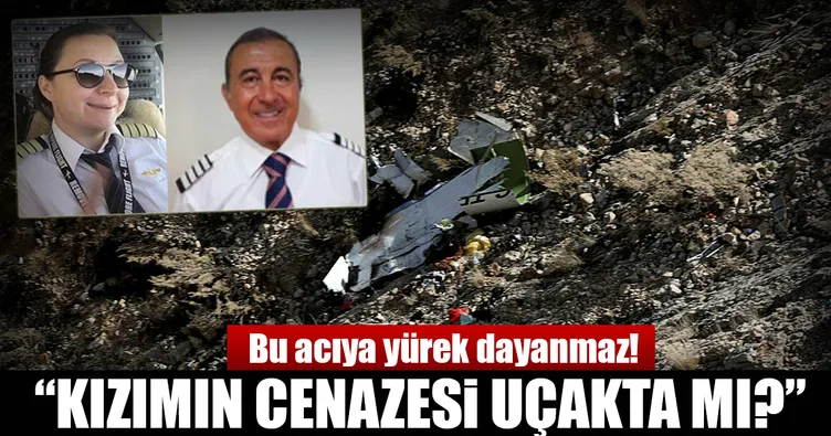 Bu acıya yürek dayanmaz... Pilot baba kuleye kayıp olan pilot kızını sordu