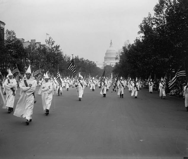 Ku Klux Klan Washington’da!