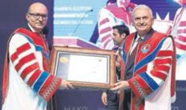 Binali Yıldırım’a fahri doktora