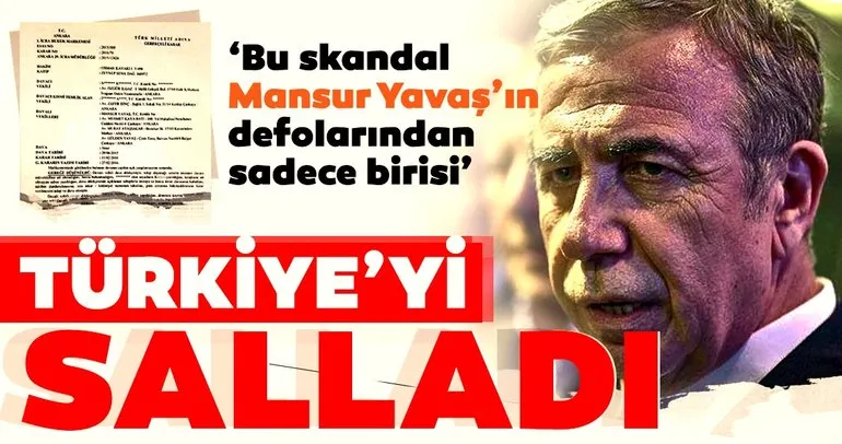 CHP’li Mansur Yavaş’ın sahte senet skandalı Türkiye'yi salladı!