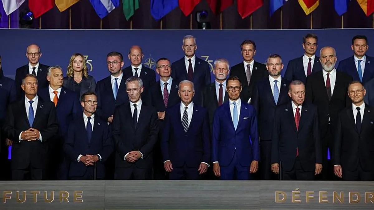 Başkan Erdoğan, NATO’nun 75. Yılı Anma Etkinliğine katıldı Başkan Erdoğan, NATO’nun 75. Yılı Anma Etkinliğine katıldı