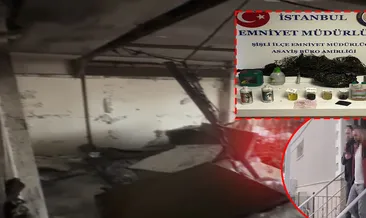 Şişli’de yangın ihbarına gittiler: Uyuşturucu serası buldular! Piyasa değeri yarım milyon lira