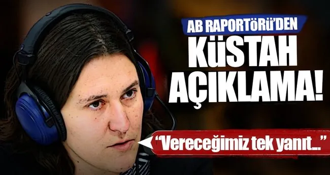 AB Türkiye Raportörü: İlişkileri dondurmak vereceğimiz tek yanıt