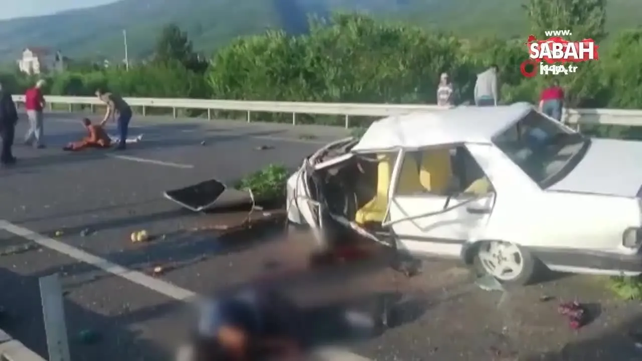 Konya Da Refuje Carpan Otomobil Takla Atti 3 Olu 2 Yarali Video Videosunu Izle Son Dakika Haberleri