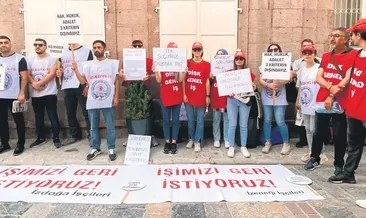 Emekçi ayakta başkan sessiz