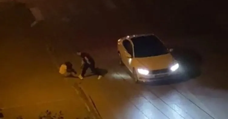 Otomobilinden inen kadını dövdü, serbest kaldı