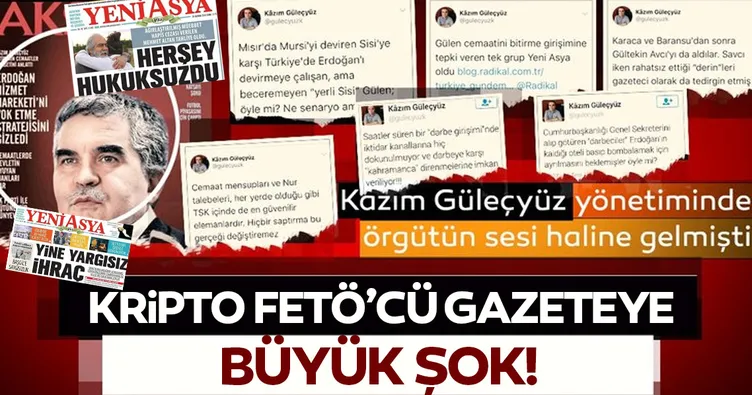 Kripto FETÖ’cü gazeteye büyük şok!