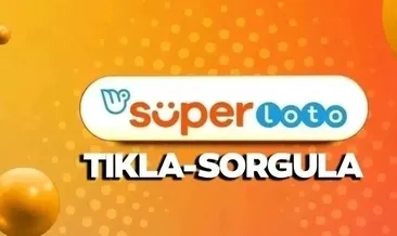 Süper Loto kazandıran rakamlar netleşti! 11 Aralık 2025 süper loto sonuçları sorgulama ekranı