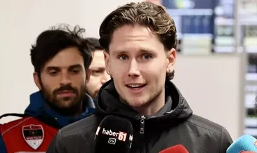 Lovik imzayı attı, idmana çıktı