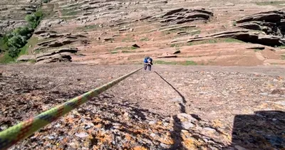 Sivas dağcılardan Mars’ta nefes kesen iniş!