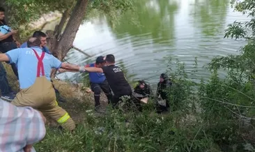 Serinlemek için girdiği gölette boğuldu