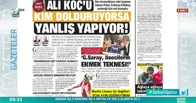 Adnan Polat: ’’Ali Koç’u Kim Dolduruyorsa Yanlış Yapıyor!’’ / A Spor / Sabah Sporu / 04.10.2019