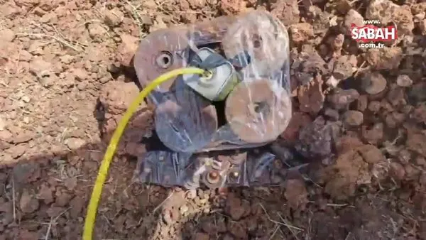 MSB, Şırnak'ta tespit edilen 11 antitank mayınının imha görüntülerini paylaştı | Video