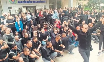 Gaziemir’de iş bırakma eylemi #izmir