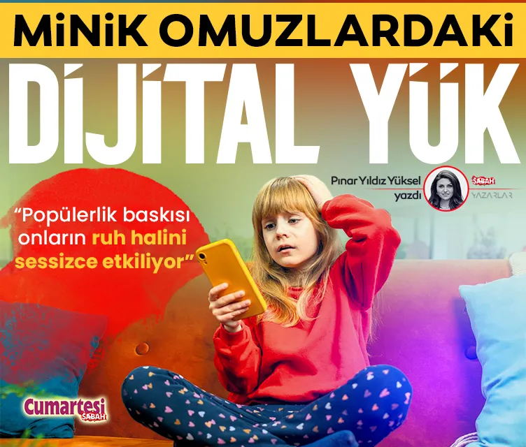 Minik omuzlardaki dijital yük