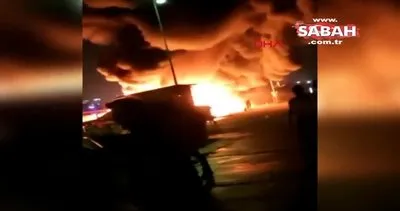 İzmit’te marinada 2 yat ile 1 tekne yandı | Video