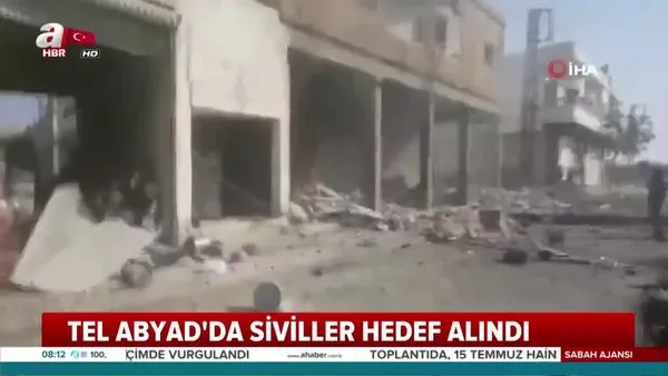 Tel Abyad'da yine siviller hedef alındı