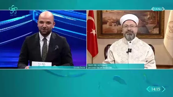 Diyanet İşleri Başkanı Ali Erbaş VAV TV'de