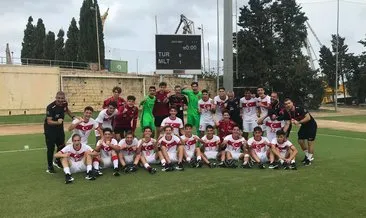 U17 Milli Takımı, Malta’yı 6 golle geçti!