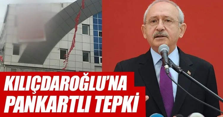Kılıçdaroğlu’na Tekirdağ’da pankartlı tepki