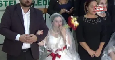 Bursa’da 8 geline damatsız düğün