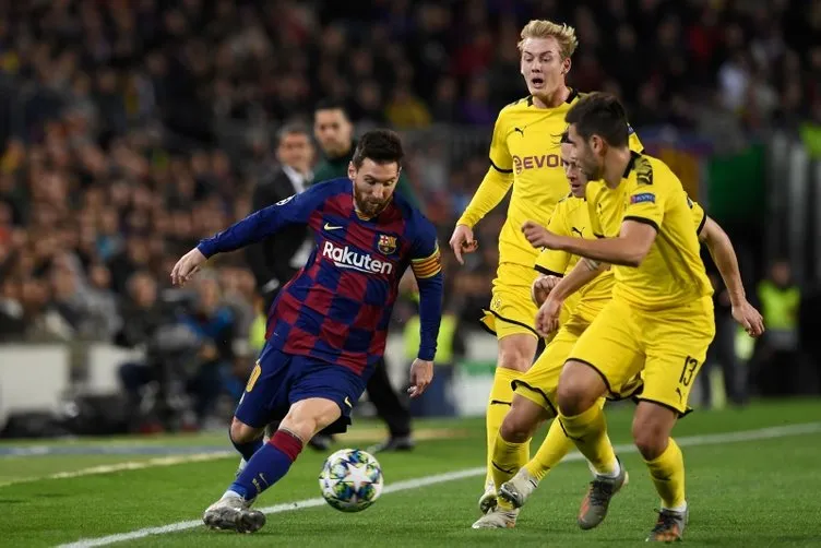 Lionel Messi, bir kez daha Şampiyonlar Ligi tarihine geçti! Borussia Dortmund'a attığı golle...