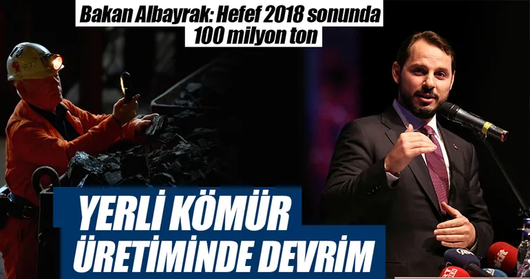 Yerli kömür üretiminde devrim