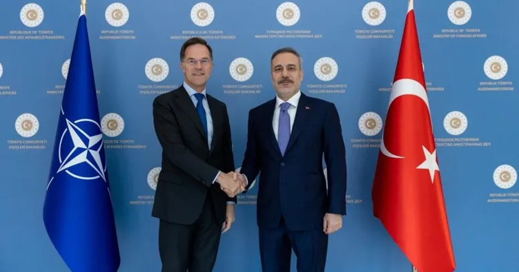 Bakan Fidan ile NATO Genel Sekreteri Rutte görüştü