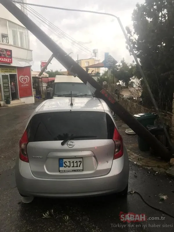 KKTC'de 'hortum' felaketi! Gün ağarınca ortaya çıktı...