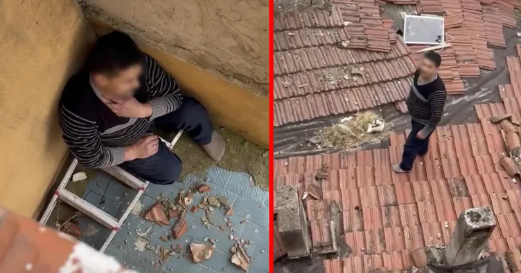 Bursa’da film gibi takip: Polisleri çatıdan izleyen firari kıskıvrak yakalandı!