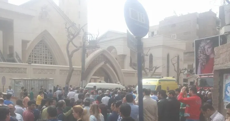 Mısır’da iki kilisede intihar saldırısı! 20’nin üzerinde ölü var!