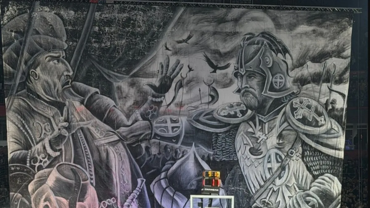 Belgrad’da skandal pankart! Partizan-Fenerbahçe maçı öncesi… Belgrad’da skandal pankart! Partizan-Fenerbahçe maçı öncesi…