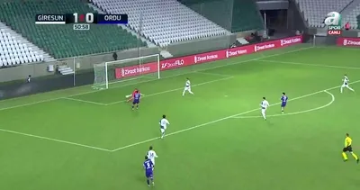 GOL | Giresunspor 1-1 52 Orduspor FK