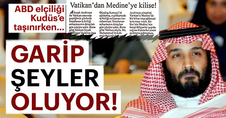 Medine’ye kilise iddiası ortalığı karıştırdı! Tehlikeli adım