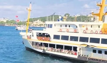 İBB’ye denizde zam protestosu