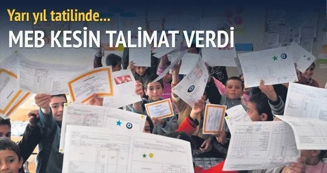 Ödevsiz yarıyıl tatili