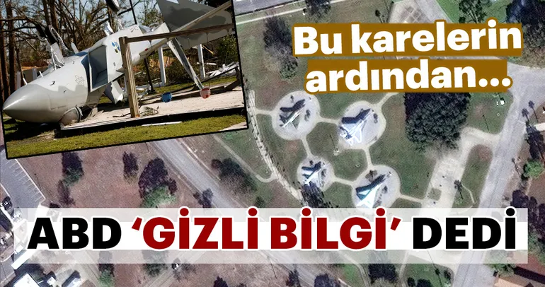 ABD’nin hava üssü bu hale geldi