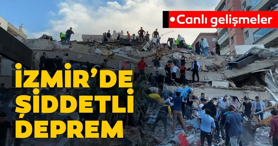 CANLI YAYIN | İzmir depremi ile ilgili son dakika haberi: Hayatını kaybeden  vatandaşlar var! Deprem anından videolar ve gelişmeler - Son Dakika Haberler