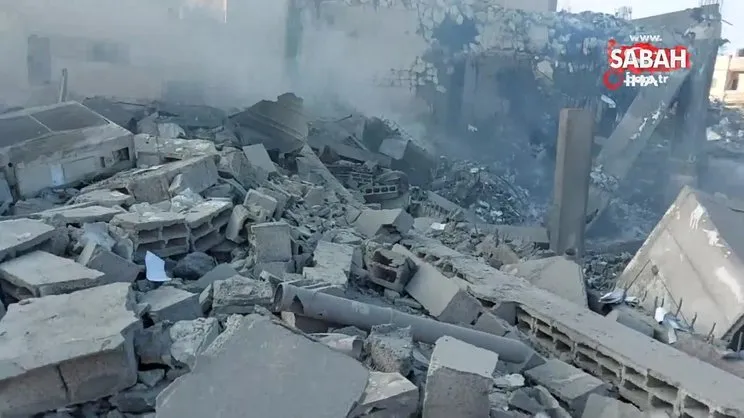 Son Dakika Haberi: Saniyeler içinde enkaza döndü! İşte İsrail vandallığı... | Video