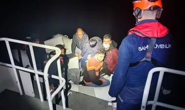 Yunanistan unsurlarınca Türk karasularına itilen 49 göçmen kurtarıldı #mugla