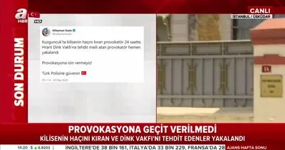 Kilisenin haçını kıranlar ve Hrant Dink Vakfı’nı tehdit eden provokatörler yakalandı | Video